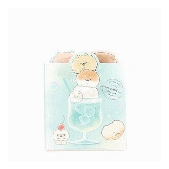 ＃T-ｲｰｽﾄｹﾝ｡ﾊﾟﾀﾒﾓ/ｸﾘｰﾑｿｰﾀﾞ カミオジャパン(Kamiojapan) --- いーすとけん。[メモ帳]パタパタメモ/クリームソーダ : T-East Ken. Patamemo/Cream Soda :4550432244108