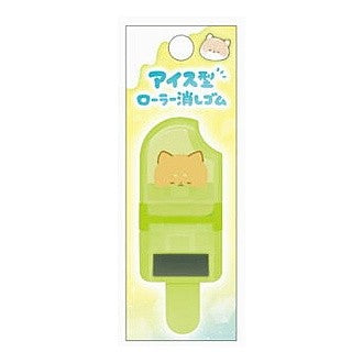 ＃修正用品 カミオジャパン(Kamiojapan) --- モフモフ[消しゴム]アイス型ローラー消しゴム/シバ カミオジャパン 新学期準備文具 かわいい グッズ 通販 : correction supplies :4550432259416