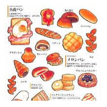Load image into Gallery viewer, #PM 大人の図鑑ｼｰﾙ ﾊﾟﾝ パン図鑑 ステッカー イラスト パン好き 文房具 手帳 ノート デコレーション --- カミオジャパン(Kamiojapan) :4550432262980
