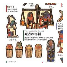 Load image into Gallery viewer, PM大人の図鑑ｼｰﾙ 古代ｴｼﾞﾌﾟﾄ2 古代神話 図鑑ステッカー スフィンクス クレオパトラ アヌビス メジェド カミオジャパン(Kamiojapan) カミオジャパン(Kamiojapan) :4550432263581
