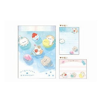 ＃T-ﾓｸﾞﾆｬﾝﾐﾆﾒﾓ/ﾖｰﾖｰｽｸｲ --- カミオジャパン もぐにゃん ミニメモ ヨーヨーすくい 266179 ネコ ねこ mogunyan : T-mogunin mini memo/Yoyo Suki :4550432266179