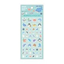 画像をギャラリービューアに読み込む, ＃ﾄﾞﾛｯﾌﾟ ﾌﾞﾛｯｸ ｼｰﾙ ふわふわうみのなかま カミオジャパン :4550432266940
