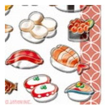 Load image into Gallery viewer, ぽってり小町しｰる SUSHI 寿司 シール 和食 立体シール ぷっくりシール まぐろ サーモン いくら たまご うに 和風デザイン デコレーション カミオジャパン(Kamiojapan) カミオジャパン(Kamiojapan) :4550432268883
