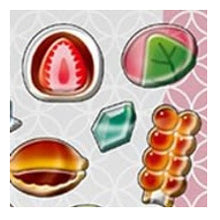 Load image into Gallery viewer, ぽってり小町しｰる WAGASHI 和菓子シール 立体シール ぷっくりシール 和スイーツ たい焼き いちご大福 和風 カミオジャパン(Kamiojapan) カミオジャパン(Kamiojapan) :4550432268906
