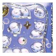 画像をギャラリービューアに読み込む, ＃ｼﾞｭｴﾙ　ﾌﾟﾁﾄﾞﾛｯﾌﾟｽﾃｯｶｰ　ぽんぽんｼﾏｴ ぷっくり立体シール ジュエルシール 星空 月 星 かわいい 小鳥 癒し系 デコレーション カミオジャパン :4550432274679
