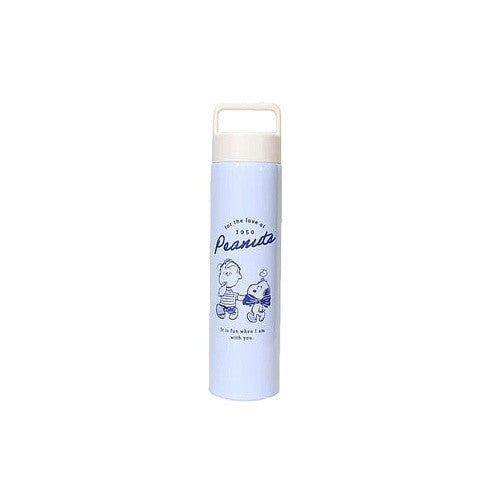 ＃CCP SNｽﾃﾝﾚｽﾎﾞﾄﾙ550ML/ｵ カミオジャパン(Kamiojapan) --- スヌーピー[保温保冷水筒]ステンレスボトル550mL/おしゃれリボン ピーナッツ : CCP SN stainless steel bottle 550ML/O :4550432277298