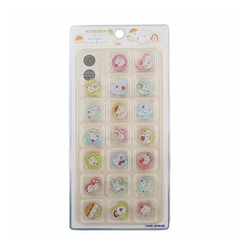 ＃おはじきシール カミオジャパン(Kamiojapan) --- カミオジャパン ステッカー KIRACOROおはじきシール だいふくエナガ 230557 : Ohajiki sticker :4550432305571