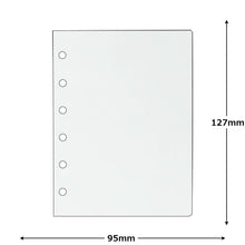 Load image into Gallery viewer, ｼｰﾙﾊﾞｲﾝﾀﾞｰ クリアリフィル 貼ってはがせる クリア 透明 シール帳 カミオジャパン :4550432312197
