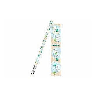 ＃しゅがのん(鉛筆)木のえんぴつ カミオジャパン(Kamiojapan) --- しゅがのん[鉛筆]木のえんぴつ 2B/クローバー : Shuganon (pencil) wooden pencil :4550432319912