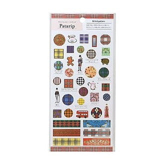 ＃PMﾊﾟﾀﾘｯﾌﾟｼｰﾙ/ﾌﾞﾘﾃｨｯｼｭﾊﾟﾀｰﾝ カミオジャパン(Kamiojapan) --- カミオジャパン シール パタリップシール ブリティッシュパターン 232573 : PM Pataripp Seal/British Patan :4550432325739