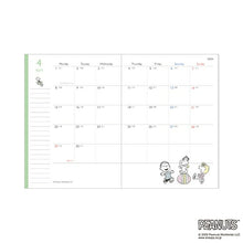 Load image into Gallery viewer, 【ＳＡＬＥ!!30%割引】KAMIOJAPAN ｶﾐｵｼﾞｬﾊﾟﾝ 2024年1月始まり(2023年10月始まり) 手帳 月間式(月間ﾌﾞﾛｯｸ) A6 ｽﾇｰﾋﾟｰ ﾁｯﾌﾟ ﾃﾞｰﾙ ﾄﾞﾅﾙﾄﾞ ﾏﾝｽﾘｰ  ﾎﾟｹｯﾄ　ｷｬﾗｸﾀｰ　 おしゃれ 大人かわいい 手帳ｶﾊﾞｰ ﾀﾞｲｱﾘ :4991277096017

