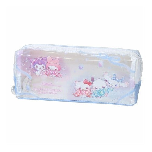＃サンリオ ＃CM T-ｻﾝﾘｵｷﾗｷﾗBOXﾍﾟﾝｹ --- カミオジャパン(Kamiojapan) BOXペンケース 集合 キラキラリボン : sanrio CM T-Sanrio Kirakira BOX penke :4550433071499