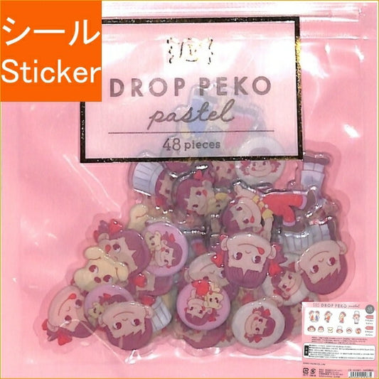 KAMIO JAPAN ｶﾐｵｼﾞｬﾊﾟﾝ ｼｰﾙ ･ DROPPEKO PASTELｼｰﾙ/ﾍﾟｺちゃん ｼｰﾙ帳 福袋 丸 おしゃれ ｱﾙﾊﾞﾑ ﾃﾞｺﾚｰｼｮﾝ ﾊｰﾄ 大量 ｽﾃｯｶｰ ｽﾏﾎ ごほうび 花 かわいい  ｽｹｼﾞｭｰﾙ帳 手帳のﾀｲﾑｷｰﾊﾟｰ :4550451020875