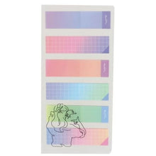 Load image into Gallery viewer, CRUX Sticky Notes &amp; Stationery Items - Clear Case Sticky Notes - Gradation Sticky Notes - Post-it - Cute - Stylish - Speech Bubble - Small - Character - Memo Pad - Planner - Timekeeper for Your Planner :4550451053767
