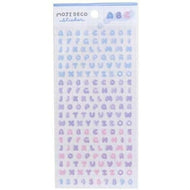 CRUX ｸﾗｯｸｽ ｼｰﾙ ･ MOJI DECO STICKER ﾊﾞﾙｰﾝ ｱﾙﾌｧﾍﾞｯﾄ ｼｰﾙ帳 福袋 丸 おしゃれ ｱﾙﾊﾞﾑ ﾃﾞｺﾚｰｼｮﾝ ﾊｰﾄ 大量 ｽﾃｯｶｰ ｽﾏﾎ ごほうび 花 かわいい  ｽｹｼﾞｭｰﾙ帳 手帳のﾀｲﾑｷｰﾊﾟｰ :4550451071075
