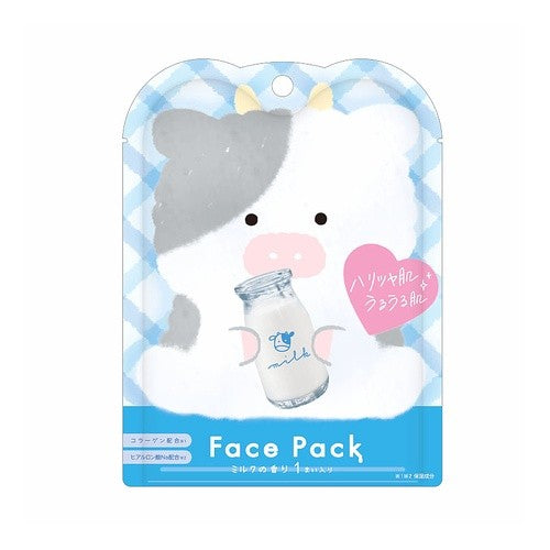 ＃ｱﾆﾏﾙﾌｪｲｽﾊﾟｯｸﾐﾙｸ クラックス(CRUX) --- クラックス アニマル フェイスパック ミルク 114795 : Animal face pack milk :4550451095545