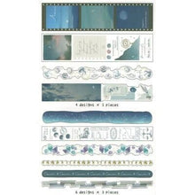 Load image into Gallery viewer, CRUX Luludeco Sticker Starry Sky Sticker Book Lucky Bag Round Stylish Album Decoration Heart Bulk Stickers Smartphone Reward Flower Cute Schedule Book Diary Timekeeper: 4550451143895
