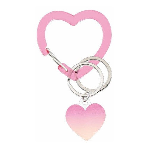 ＃チャームツキアクリルカラビナ ハート : クラックス : Charm Tsuki Acrylic Carabiner Heart : 4550451211136