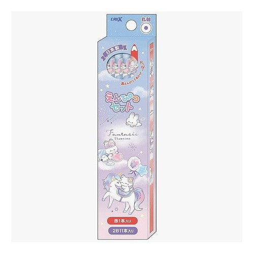 ＃クラックス ファンタジックショータイム ダース鉛筆 ユニコーン ねこ コレクション 新学期入学準備文具 クラックス(CRUX) --- クラックス ファンタジックショータイム ダース鉛筆 紙箱12本入 337355 新学期 文具コレクション ユニコーン ねこ 入 : Cracks Fantastic Showtime Doze :4550451337355