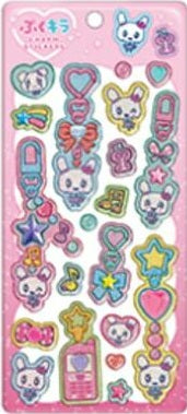 ＃プクキラチャームステッカー/ラブリっち : クラックス : Pukukira Charm Sticker/Lovely : 4550451377429