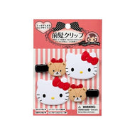 ＃KTﾏｴｶﾞﾐｸﾘﾌﾟﾛﾝｸﾞ(3) サンリオ --- サンリオ(SANRIO) 前髪クリップ ロング ハローキティ ABS樹脂 右向きと左向きのセット メイク 洗顔 612952 : KT maegamic clip long (3) :4550624612951