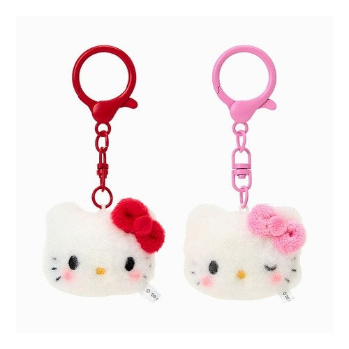 ＃KTﾐﾆFﾏｽｺﾂﾄｷ-Hﾆｺ(2) サンリオ --- サンリオ(SANRIO) ミニマスコットキーホルダー2個セット（お揃いニコにこ） ハローキティ 対象年齢6才以上 660540 : KT Mini F Masukotutuki-H Niko (2) :4550624660549