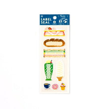 Load image into Gallery viewer, iroha いろは出版 ｼｰﾙ ･ AIUEO LABEL SEAL ASRL-01 FOOD ｼｰﾙ帳 福袋 ｽｹｼﾞｭｰﾙ ﾃﾞｺ ｽﾃｯｶｰ ﾀﾞｲｱﾘｰ ごほうび 花 ｱﾙﾌｧﾍﾞｯﾄ  ｽｹｼﾞｭｰﾙ帳 手帳のﾀｲﾑｷｰﾊﾟｰ :4560486598300
