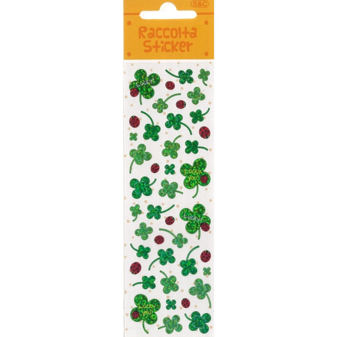 ＃ﾗｺﾙﾀｽﾃｯｶｰｸﾛｰﾊﾞｰ 0 不明 四つ葉のクローバー[シールシート]ラコルテステッカー/RCM160 : La Coltas sticker clover :4562295517077