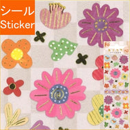 ＃和柄ｽﾃｯｶｰ花 S&C 花[和風 シール]和ごころ ステッカー S＆Cコーポレーション インバウンド 和柄 グッズ 通販 : Japanese pattern sticker flower :4562295519279
