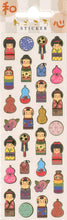 画像をギャラリービューアに読み込む, #和柄ｽﾃｯｶｰこけし --- S&amp;C <Japan others> :4562295521531
