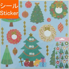 画像をギャラリービューアに読み込む, ＃ツリー／リース --- S&amp;C クリスマス ステッカー[ツリー＆リース]シール シート/XLA45 : tree/lease :4562295521920
