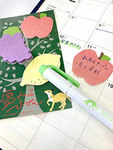 Load image into Gallery viewer, GREENFLASH Dreamy Sticky Notes - Fruit Sticky Notes, Post-it Notes, Cute, Stylish, Speech Bubble, Schedule Book, Planner, Timekeeper :4562482823707
