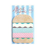 GREENFLASH ｸﾞﾘｰﾝﾌﾗｯｼｭ 手帳小物 ･ 夢みるふせん ﾊﾞｰｶﾞｰ 付箋紙 ﾎﾟｽﾄｲｯﾄ ふせん かわいい おしゃれ 吹き出し ｽｹｼﾞｭｰﾙ帳 手帳のﾀｲﾑｷｰﾊﾟｰ :4562482823769