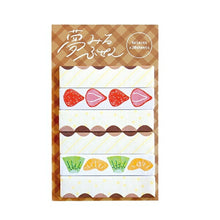 画像をギャラリービューアに読み込む, GREENFLASH ｸﾞﾘｰﾝﾌﾗｯｼｭ 手帳小物 ･ 夢みるふせん ﾌﾙｰﾂｻﾝﾄﾞ 付箋紙 ﾎﾟｽﾄｲｯﾄ ふせん かわいい おしゃれ 吹き出し ｽｹｼﾞｭｰﾙ帳 手帳のﾀｲﾑｷｰﾊﾟｰ :4562482823776
