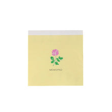 画像をギャラリービューアに読み込む, ﾒﾓﾊﾟｯﾄﾞ･ｽｸｴｱflower
