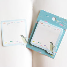 画像をギャラリービューアに読み込む, ＃ｽﾃｨｯｷｰﾒﾓﾍﾟﾝｷﾞﾝ Green Flash Animal Series スティッキーメモ【ペンギン】付箋 動物 かわいい GF-486 : Sticky memo penguin :4562482826739
