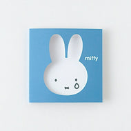 GREENFLASH ｸﾞﾘｰﾝﾌﾗｯｼｭ 手帳小物 ･ miffy ｽﾃｨｯｷｰﾒﾓ face/blue 付箋紙 ﾎﾟｽﾄｲｯﾄ ふせん かわいい おしゃれ 吹き出し 小さい ｷｬﾗｸﾀｰ ﾒﾓ帳 ｽｹｼﾞｭｰﾙ帳 手帳のﾀｲﾑｷｰﾊﾟｰ :4562482829655