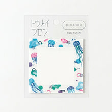 Load image into Gallery viewer, GREENFLASH ｸﾞﾘｰﾝﾌﾗｯｼｭ 手帳小物 ･ KOHAKU ﾄｳﾒｲﾌｾﾝ 透明付箋 jerryfish ｸﾗｹﾞ 付箋紙 ﾎﾟｽﾄｲｯﾄ ふせん かわいい おしゃれ 吹き出し ｽｹｼﾞｭｰﾙ帳 手帳のﾀｲﾑｷｰﾊﾟｰ :4570057730190
