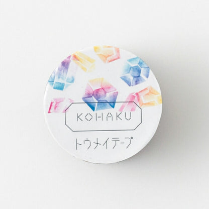 GREENFLASH Seals/Clear Tape, Transparent Jewel, Gemstone Seals, Sticker Book, Lucky Bag, Round, Stylish, Album Decoration, Hearts, Bulk Stickers, Smartphone, Reward, Flower, Cute, Planner, Time Keeper for Planners: 4570057730213
