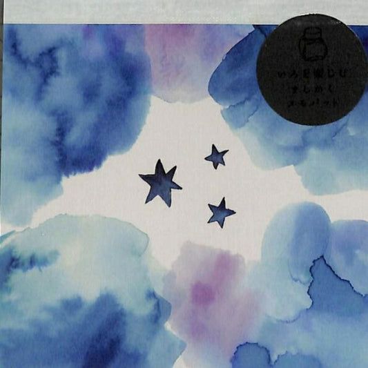 Green Flash ｸﾞﾘｰﾝﾌﾗｯｼｭ 文房具 ･ いろを楽しむ ましかくﾒﾓﾊﾟｯﾄﾞ(星夜) ふせん　かわいい　おしゃれ　ﾎﾟｽﾄｲｯﾄ  ｽｹｼﾞｭｰﾙ帳 手帳のﾀｲﾑｷｰﾊﾟｰ :4570057735836