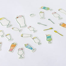画像をギャラリービューアに読み込む, ＃いろを楽しむぬりえｼｰﾙ(ｿｰﾀﾞ水) --- Green Flash いろを楽しむ ぬりえシール (ソーダ水) ステッカー 手帳デコ CL-026 : Coloring stickers to enjoy colors (soda water) :4570057736086

