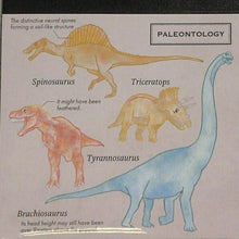 画像をギャラリービューアに読み込む, ＃メモパッド・スクエア(古生物学/新説) : Memo pad square (paleontology/new theory) : 4570057738332
