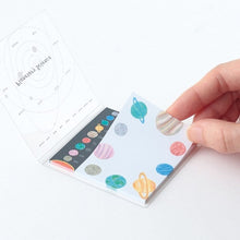 Load image into Gallery viewer, ＃ｸﾘｱｶﾊﾞｰ付箋(惑星科学) --- : Clear cover sticky notes (planetary science) :4570057738424
