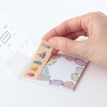 Load image into Gallery viewer, ＃ｸﾘｱｶﾊﾞｰ付箋(鉱物学) --- : Clear cover sticky notes (mineralogy) :4570057738448
