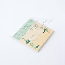 Load image into Gallery viewer, ＃ｸﾘｱｶﾊﾞｰ付箋(植物学) --- : Clear cover sticky notes (botany) :4570057738530
