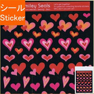 ORIENTALBERRY ｵﾘｴﾝﾀﾙﾍﾞﾘｰ ｼｰﾙ ･ Happy Smily Seal S-566 ﾊｰﾄｱｿｰﾄA ｼｰﾙ帳 福袋 丸 おしゃれ ｱﾙﾊﾞﾑ ﾃﾞｺﾚｰｼｮﾝ ﾊｰﾄ 大量 ｽﾃｯｶｰ ｽﾏﾎ ごほうび 花 かわいい ｽｹｼﾞｭｰﾙ帳 手帳のﾀｲﾑｷｰﾊﾟｰ :4571225405667