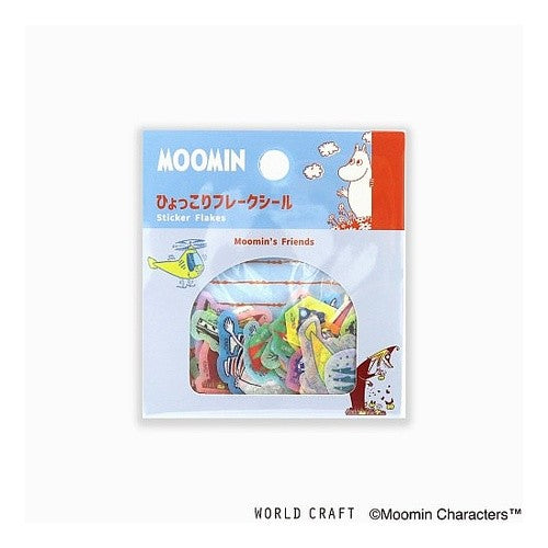 ＃Wクラ　キラCシール　ナカマタチB ワールドクラフト --- ムーミン シール フレークシール なかまたちB MOFS-006 : W Kura Kira C Seal Nakamatachi B :4571351421609