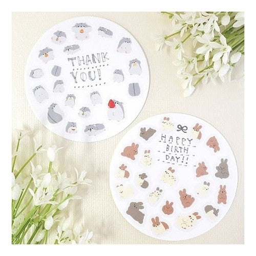 ＃Wクラ　まみれシールシート　ぶんちょう --- シールシート まみれシリーズ 【ぶんちょう】 MRSE-004 : W Kura Covered Sticker Sheet Buncho :4571351423672