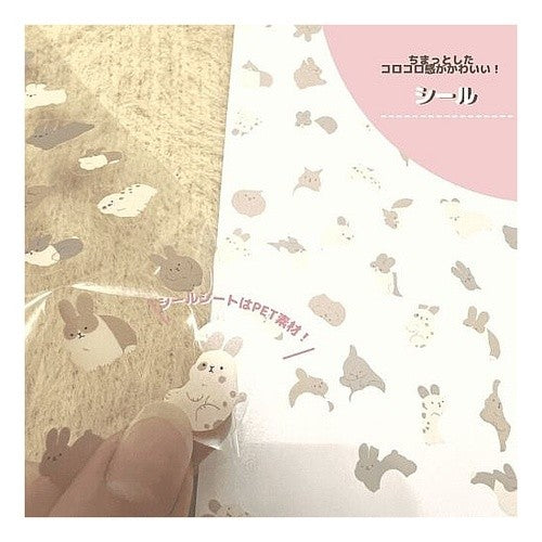 ＃Wクラ　まみれシールシート　ぶんちょう --- シールシート まみれシリーズ 【ぶんちょう】 MRSE-004 : W Kura Covered Sticker Sheet Buncho :4571351423672