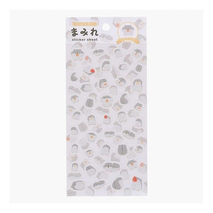 ＃Wクラ　まみれシールシート　ハムスター --- シールシート まみれシリーズ 【ハムスター】 MRSE-006 : W Kura Covered Sticker Sheet Hamster :4571351423696